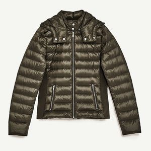 ZARA lightweight Down Jacket